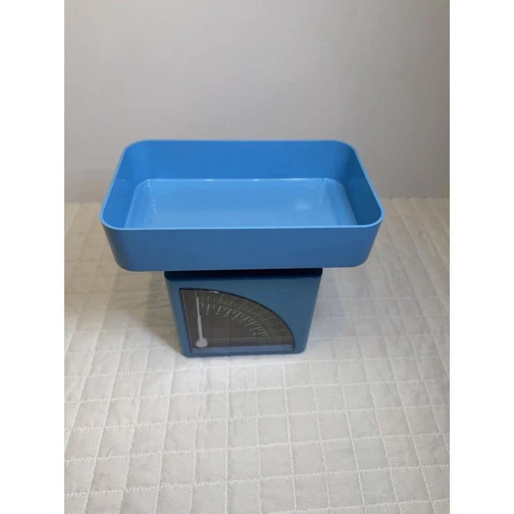 Vintage EKS Bengt Ek Danish Kitchen Scale Blue Mid Century 2 lb 900g Sweden